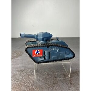 Vintage Remco Leman Russ Style Bulldog Tank 1960s USA-2930 Blue Rare HTF